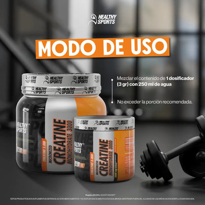 Creatina Healthy Sports 150gr - Progreso Visible